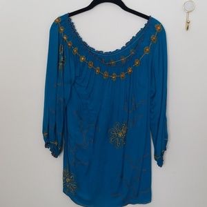 Off shoulder dress/coverup